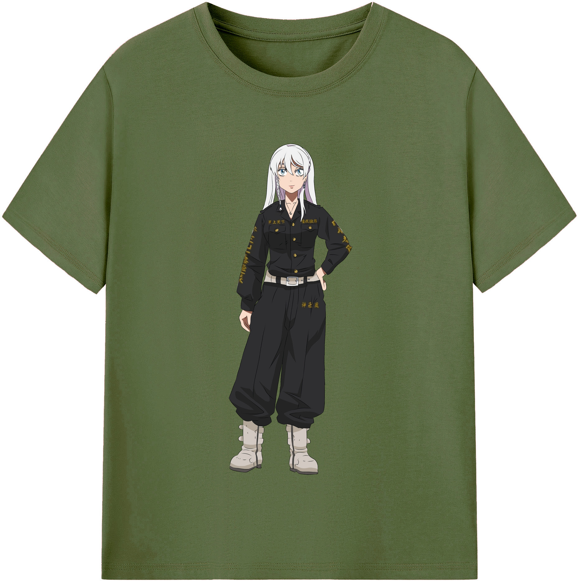 （画像用） 東京リベンジャーズ Tokyo Revengers 綿100％半袖Tシャツ（フロントプリント）